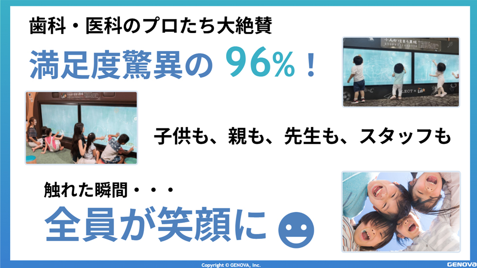 チームラボのモニター作品サービス資料ダウンロード